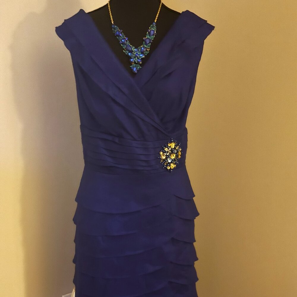 Cobalt Blue Cocktail Dress